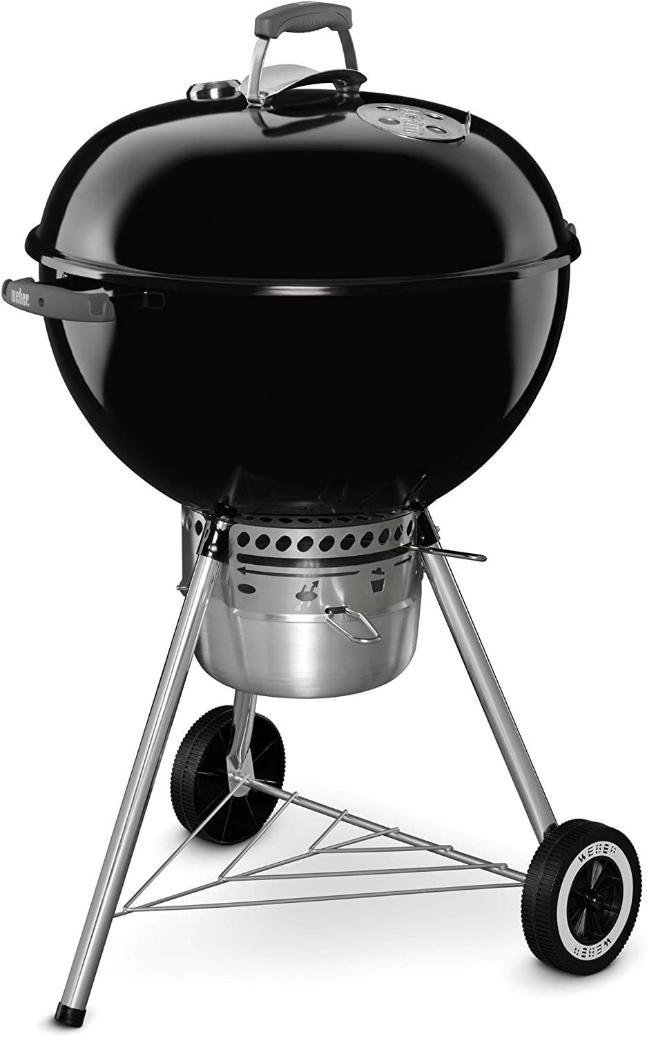 Original Kettle Premium 22 Inch Charcoal Grill Black