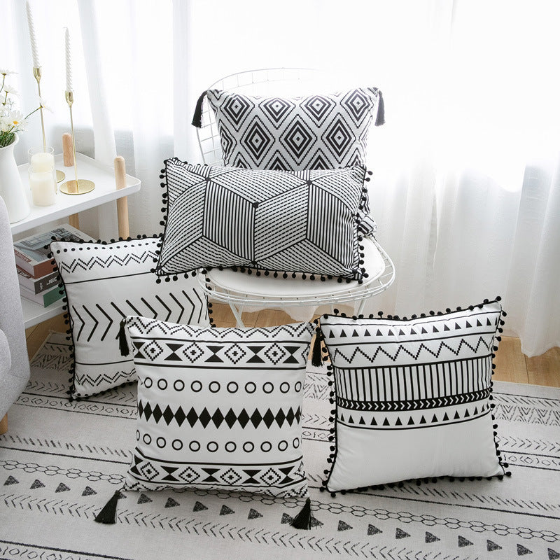 Bohemian National Throw Pillow Cushion Cover