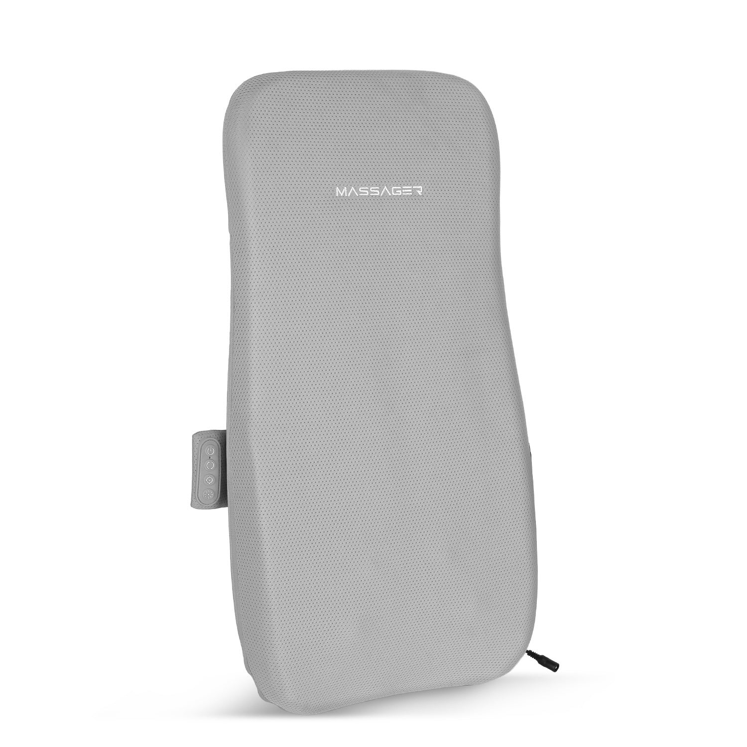 1 Set Full Back Massager With Rolling Kneading Nodes Soothing Heating