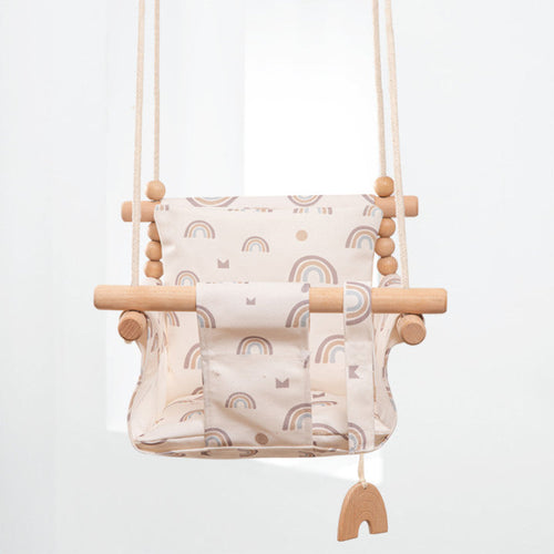 Naturoo™ – Cotton Canvas Baby Swing Chair