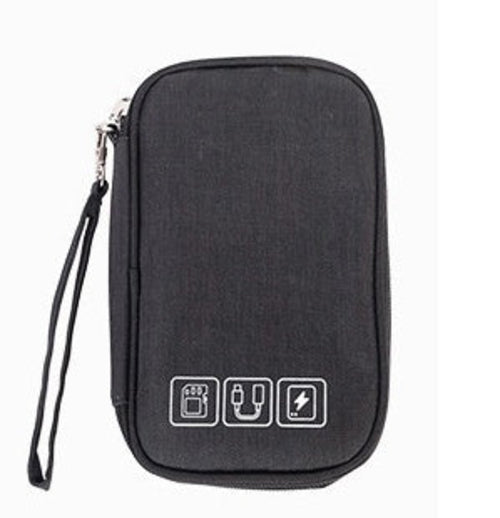 Cable Organizer Bag - Portable Travel Electronic Accessories, Storage