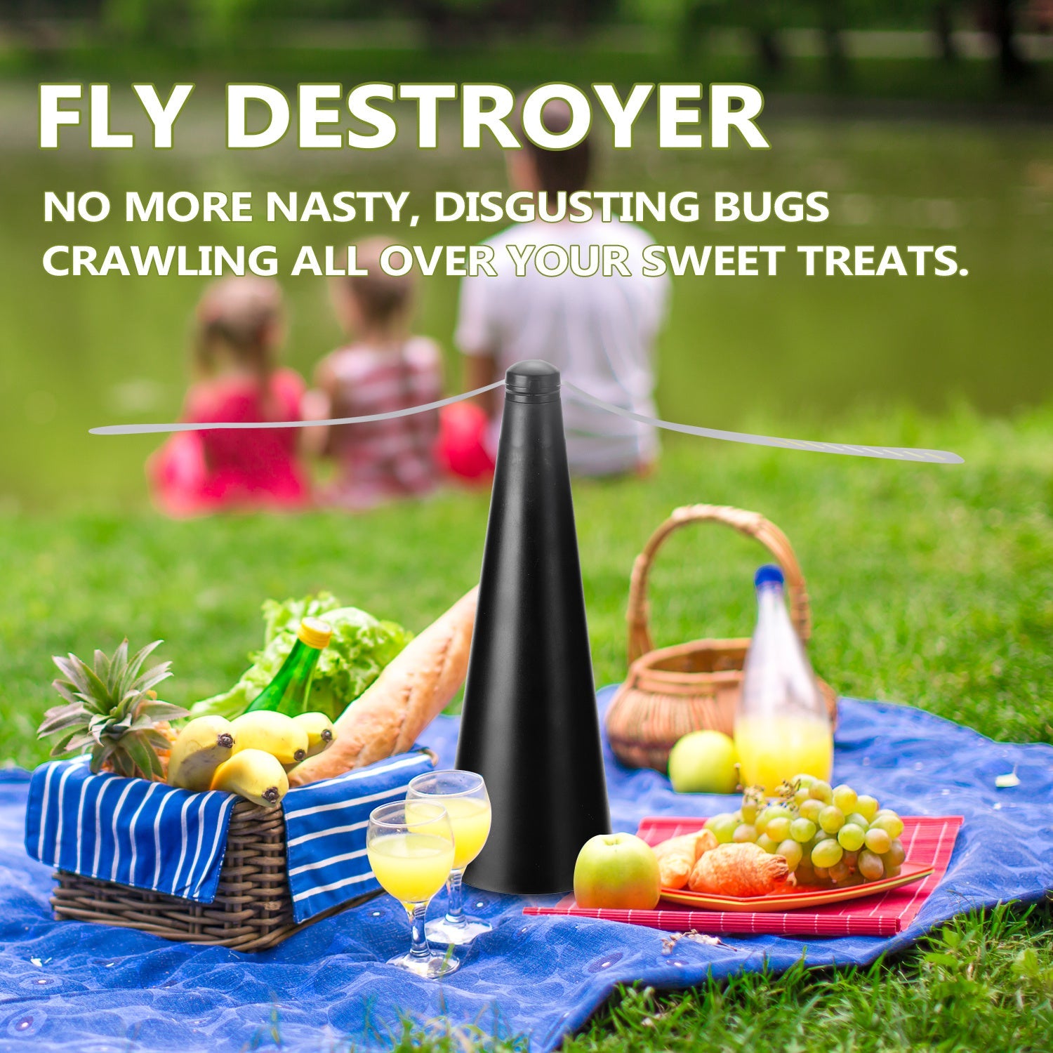 New Multifunctional Household Outdoor Mosquito Repellent Fan Blade