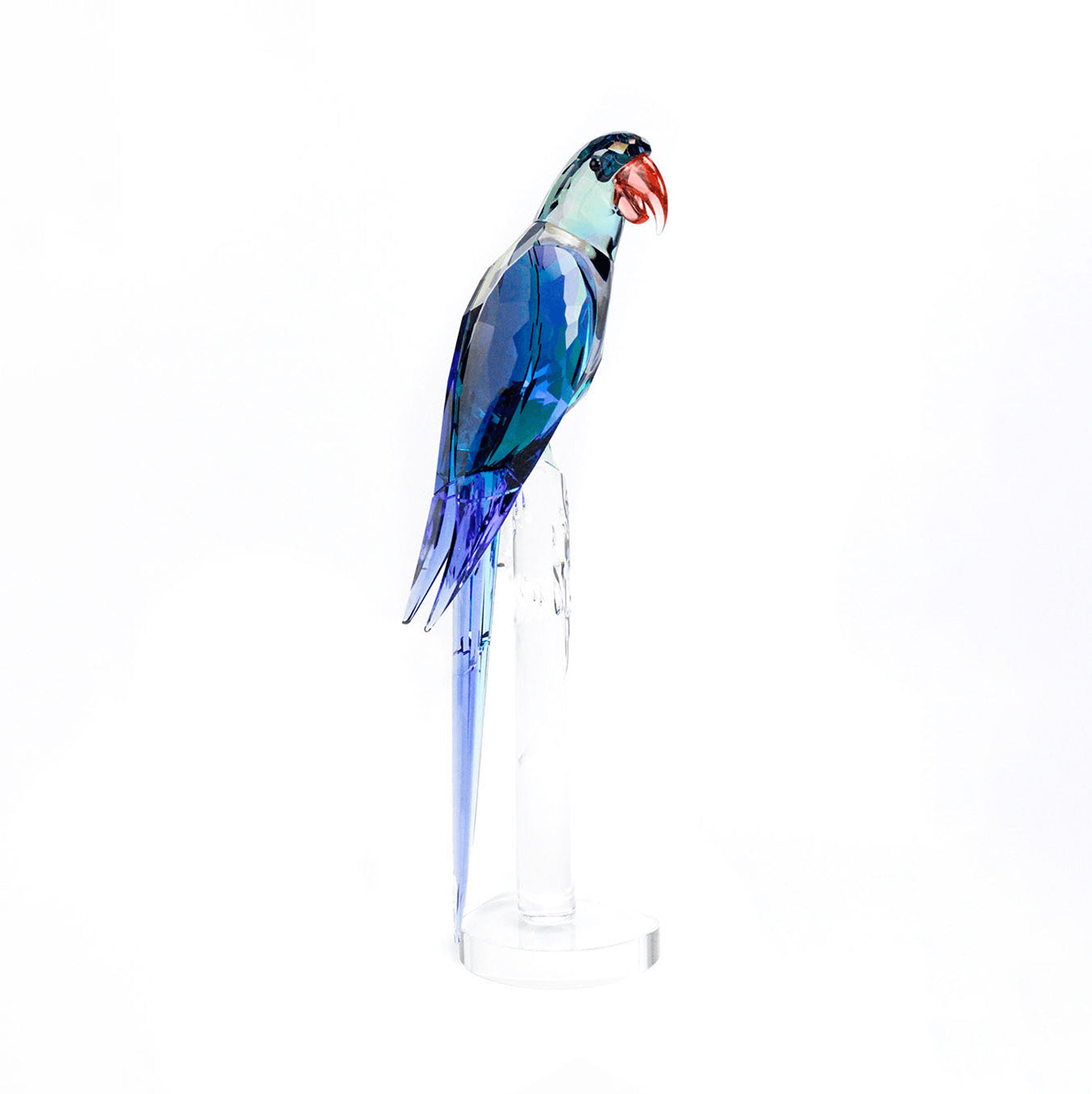Swarovski Jungle Beats Banjo Green Macaw Crystal Figurine