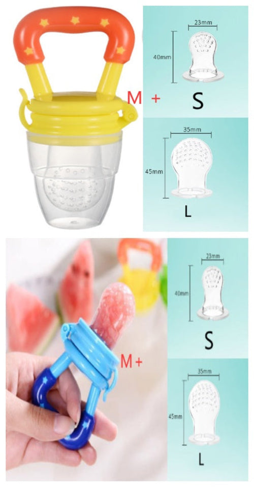 New Baby Silicone Pacifier, Encapsulated To Soothe Complementary Food