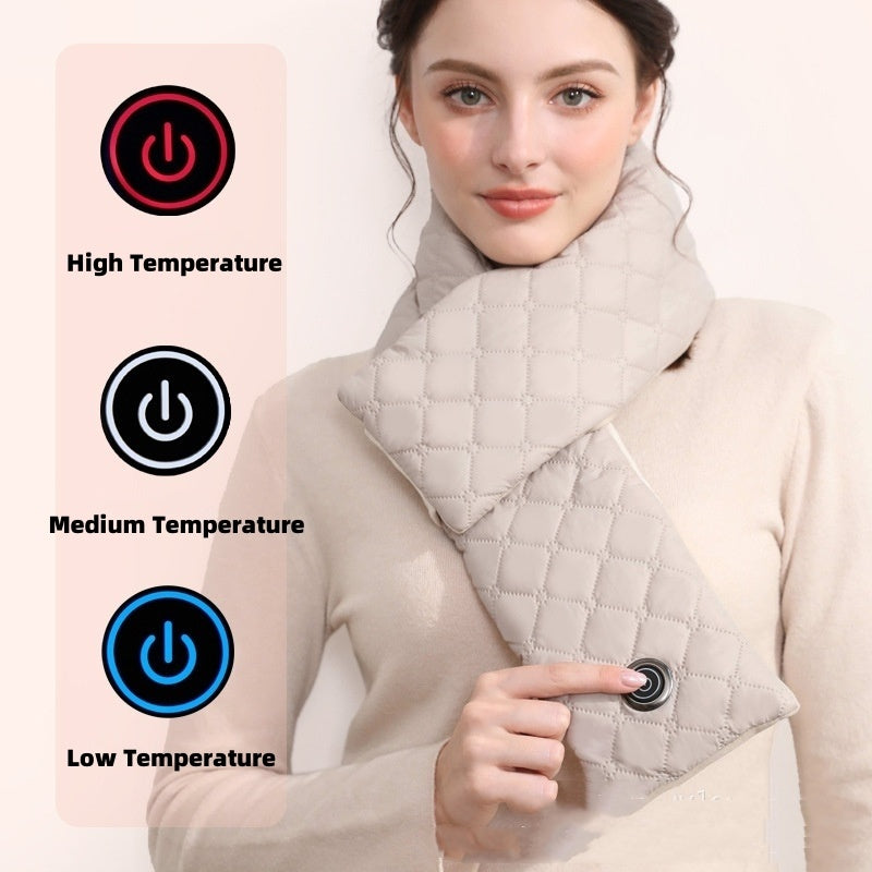Electric Heating Scarf - USB Heater Thermal Shawl Neck Brace Warm Bib