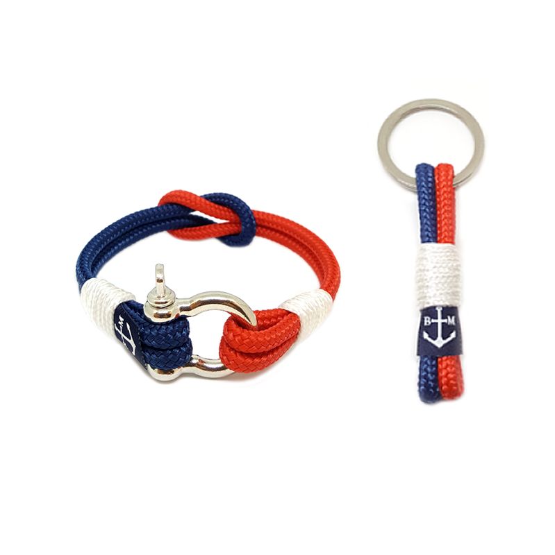 Garth Nautical Bracelet and Keychain