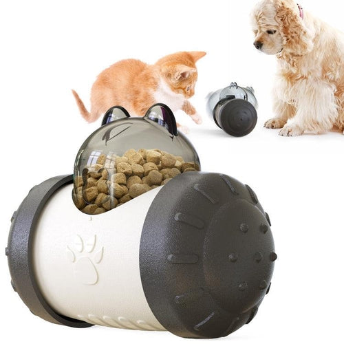 The Enchanted Treat Hunt: Interactive Food Dispensing Toy For Pets