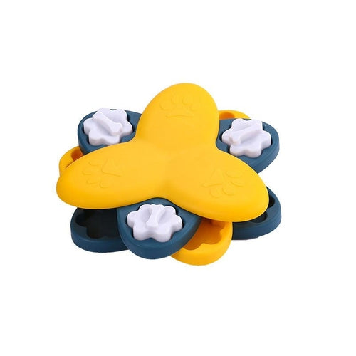 Interactive Boredom Buster Dog Toy: Whirlwind Slow Feeder Plate