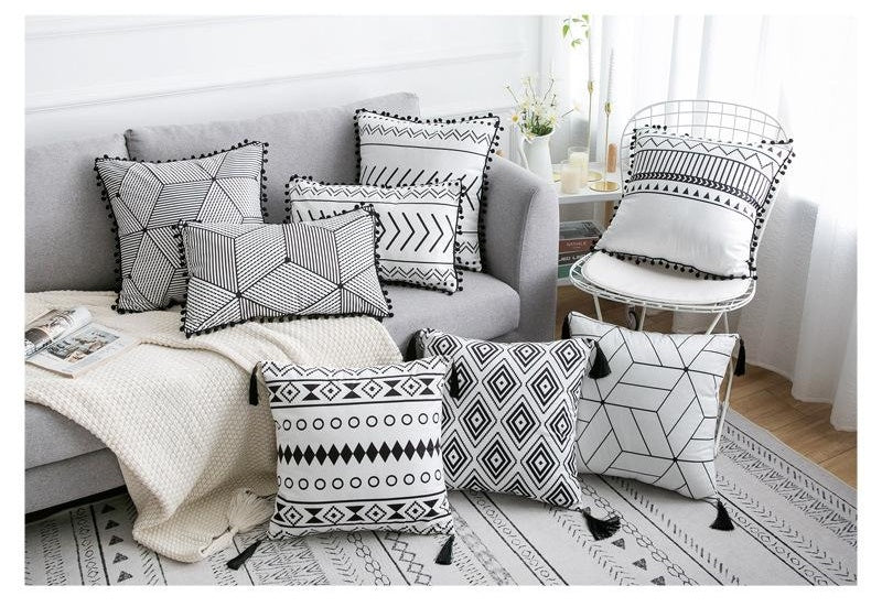 Bohemian National Throw Pillow Cushion Cover