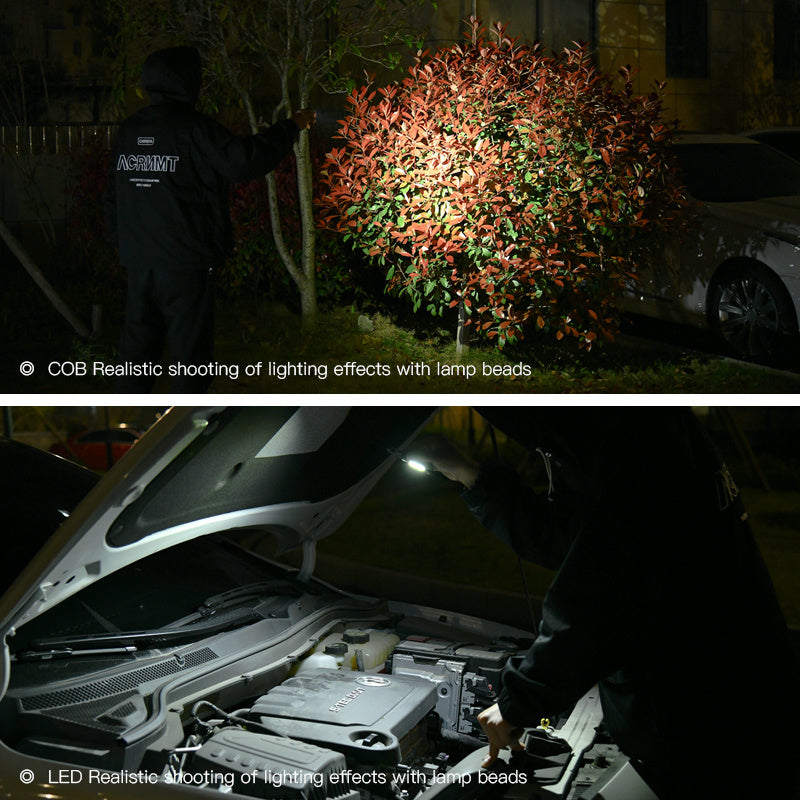 Multifunctional Charging Emergency Light - Convenient Keychain Work Li