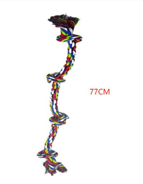 Heavy-Duty Rope Knot Dog Toys For Large Breeds Dental Health Chew And