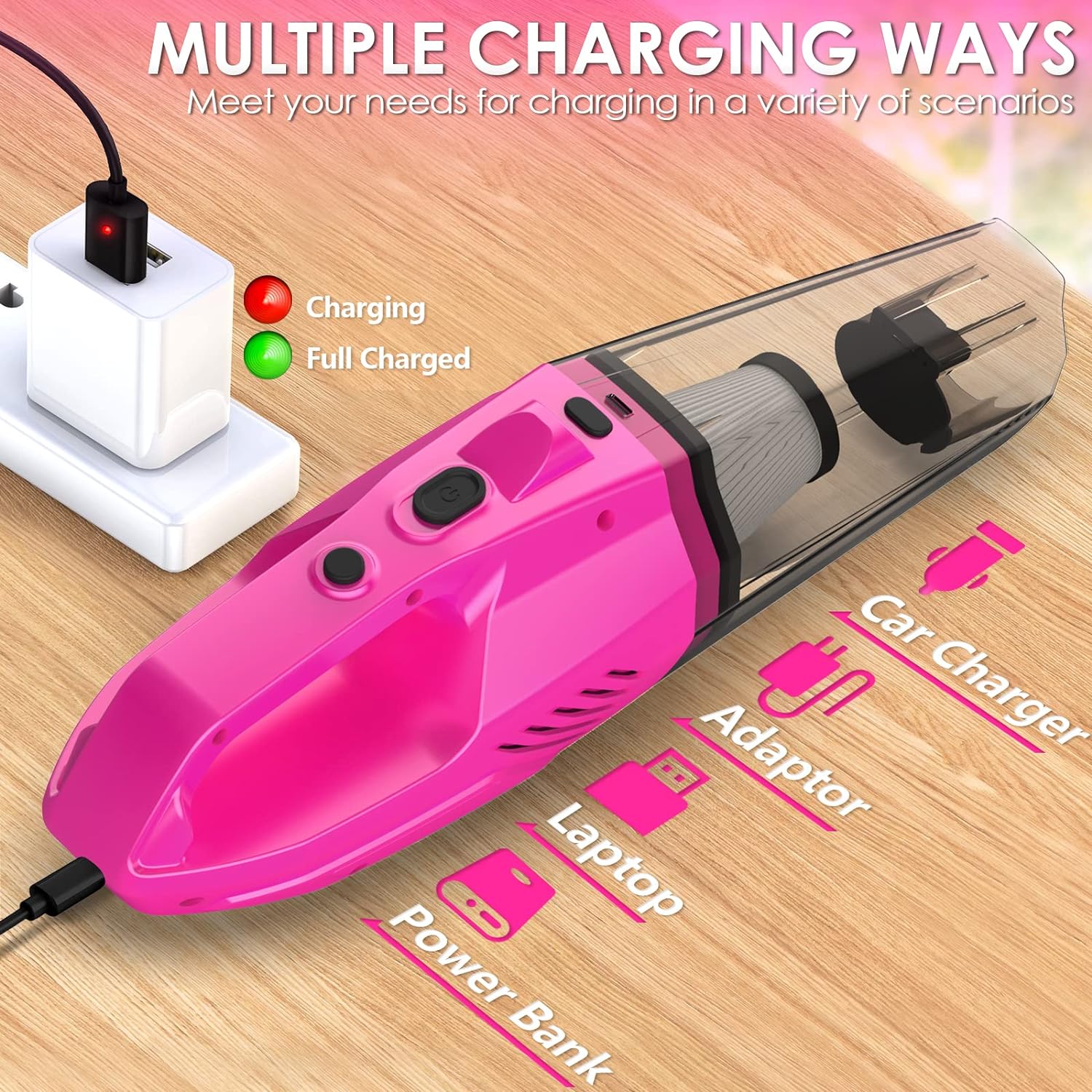 THINKWORK Car Detailing Kit Interior Cleaner, Car Cleaning Kit with