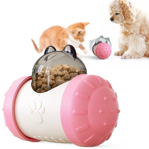 The Enchanted Treat Hunt: Interactive Food Dispensing Toy For Pets