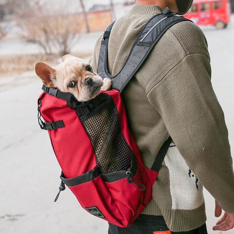 Pet Carrier Bag - Outdoor Dog Carrier Travel Bag