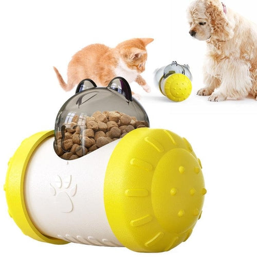 The Enchanted Treat Hunt: Interactive Food Dispensing Toy For Pets