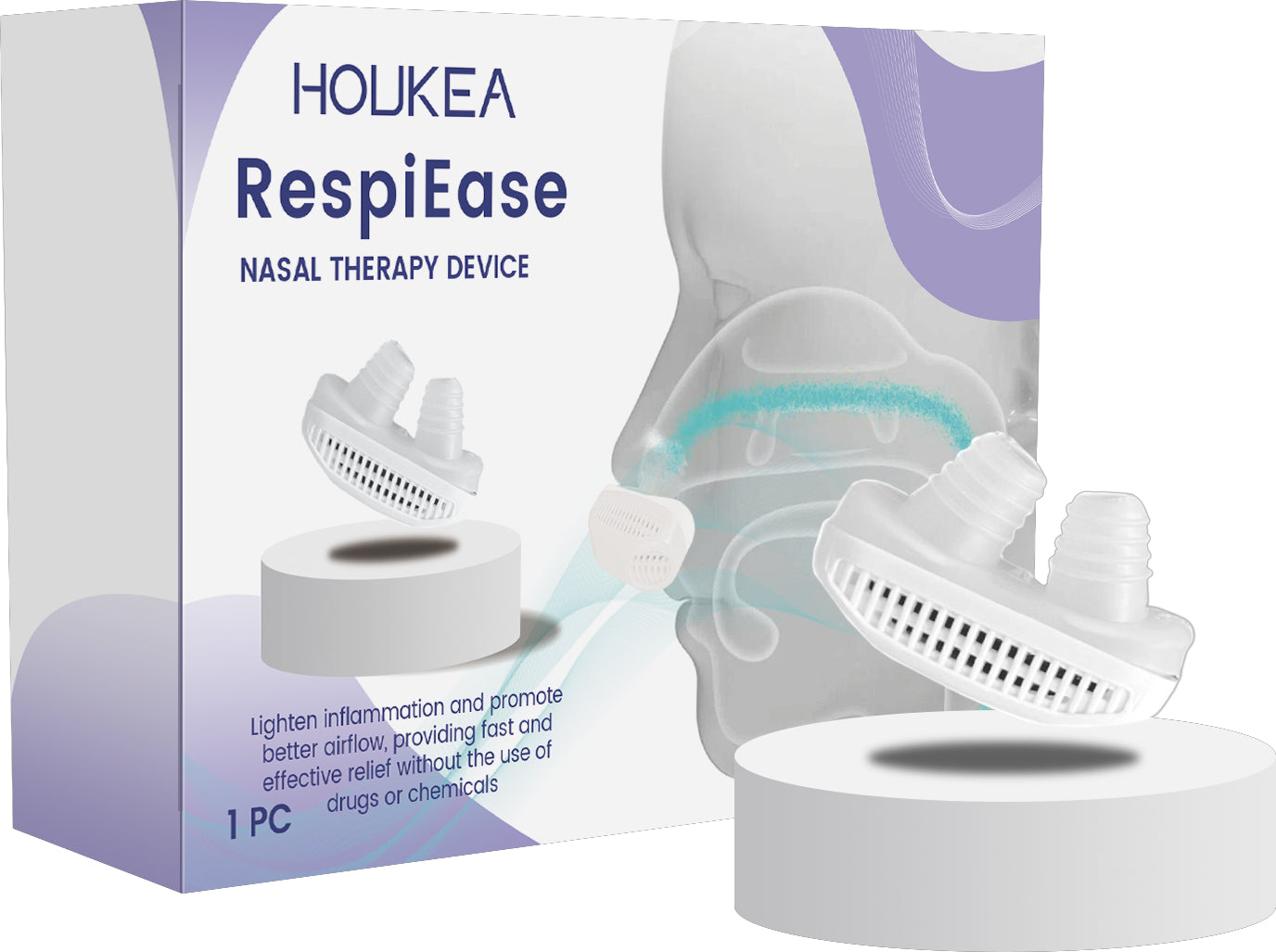 Allergy Relief Nasal Asthma Breathing Aid