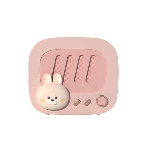 Compact Wireless Car Speaker for Kids Bluetooth Mini Audio Device