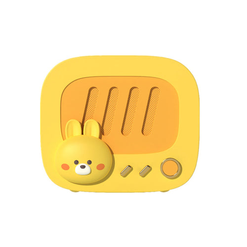 Compact Wireless Car Speaker for Kids Bluetooth Mini Audio Device