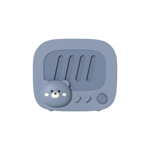 Compact Wireless Car Speaker for Kids Bluetooth Mini Audio Device