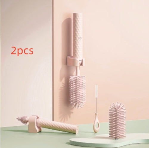 Rotating Electric Silicone Baby Bottle Cleaner 360 Spin Pacifier Brush