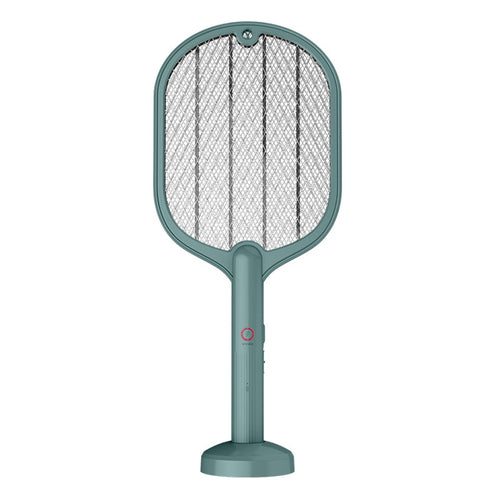 2 In 1 Electric Insect Racket Swatter USB Rechargeable Led Light