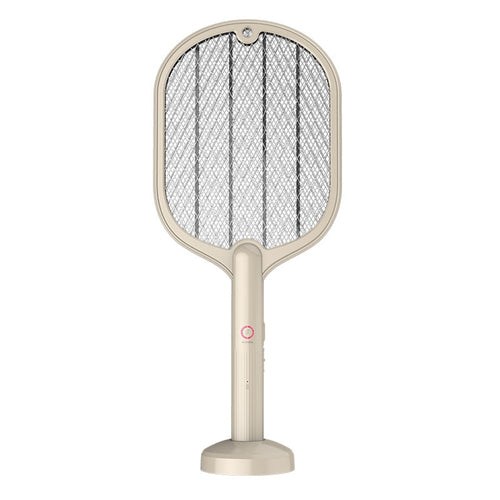 2 In 1 Electric Insect Racket Swatter USB Rechargeable Led Light