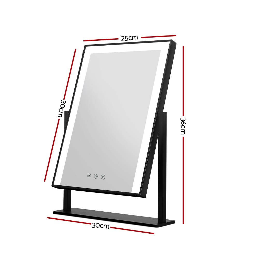 Embellir Makeup Mirror 25x30cm Hollywood Vanity with LED Light