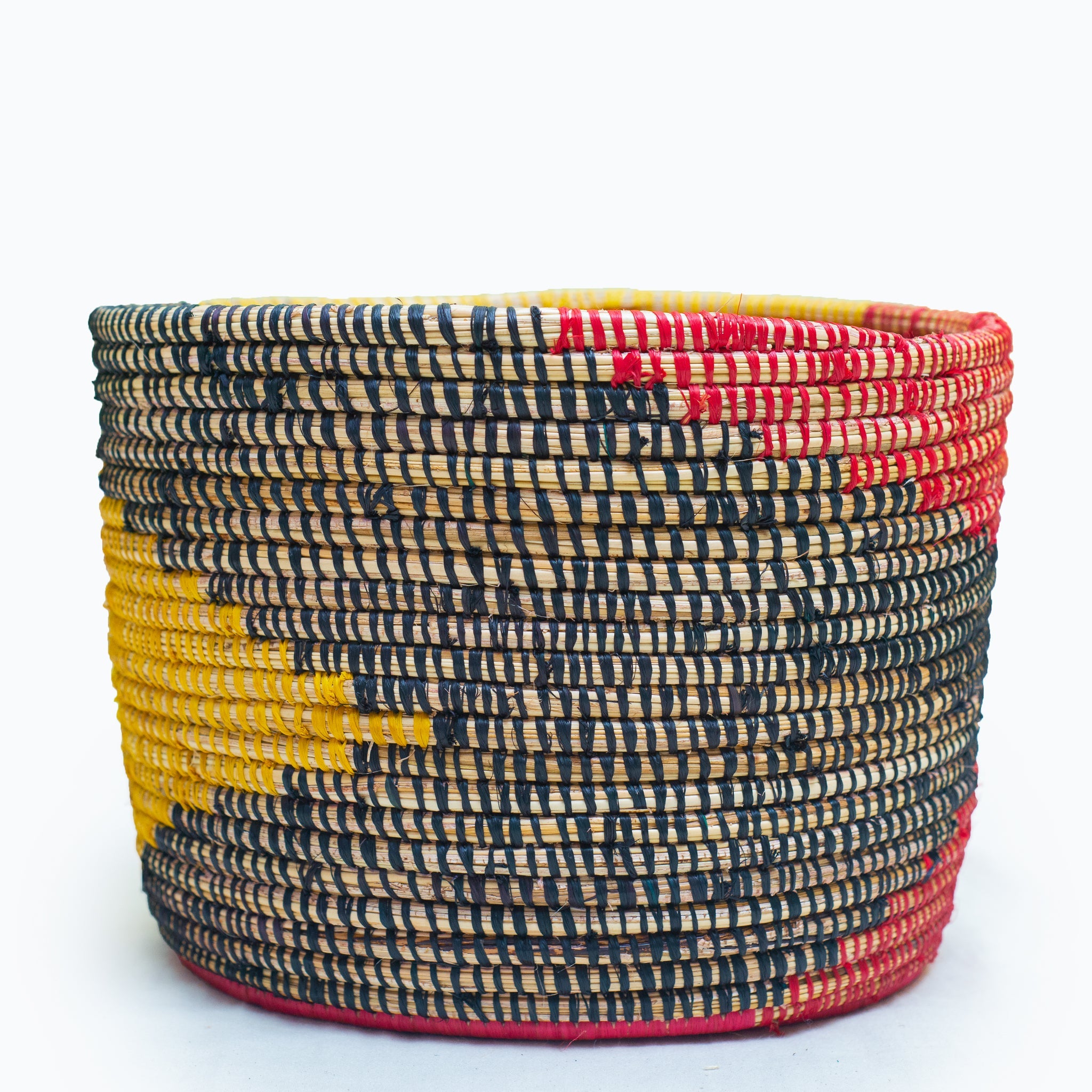 Zebra Handwoven Eco-Friendly Basket