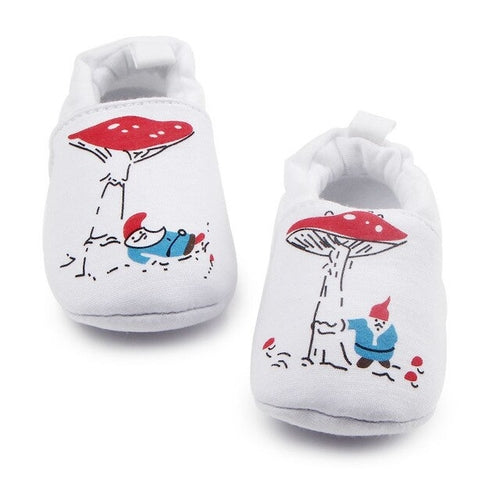 Newborn Lovely Baby Cartoon Prewalker Soft Bottom