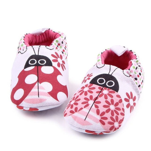 Newborn Lovely Baby Cartoon Prewalker Soft Bottom