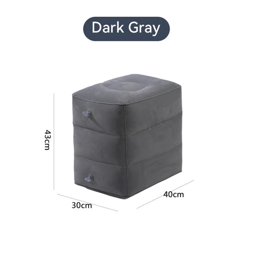 1pcs Inflatable Cushion, Footrest, Inflatable Stool, Travel Cushion,