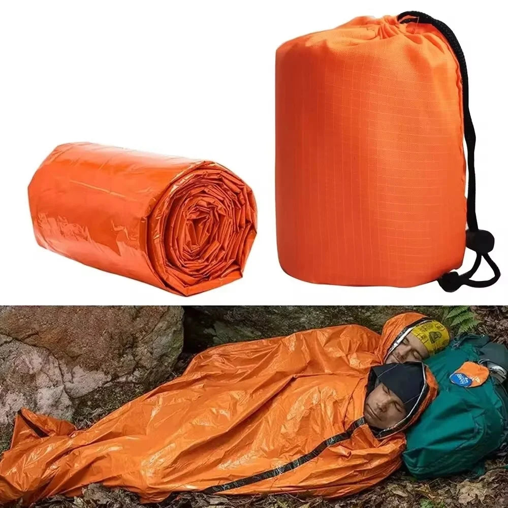 Emergency Sleeping Bag Ultra Waterproof Mylar Thermal Blankets