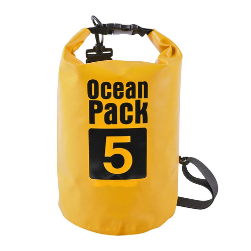 PVC Bucket Inflatable Open Swimming Buoy Tow Float Dry Bag Waterproof