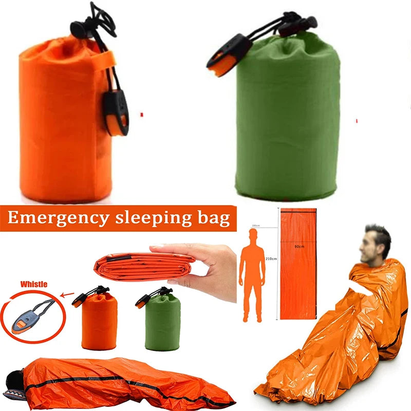Ultralight Foldable Sleeping Bag - Emergency Survival Shelter for
