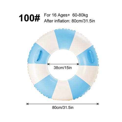 Inflatable Pool Floats for Adults,Summer Swimming Ring Pool Floaties