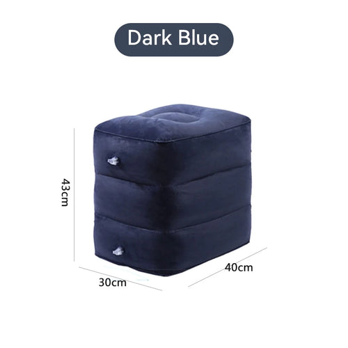 1pcs Inflatable Cushion, Footrest, Inflatable Stool, Travel Cushion,