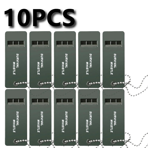 High Decibel 3-Frequency Whistle Outdoor Emergency Survival Whistle