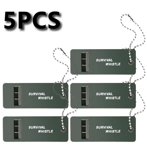 High Decibel 3-Frequency Whistle Outdoor Emergency Survival Whistle