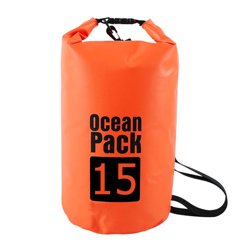 PVC Bucket Inflatable Open Swimming Buoy Tow Float Dry Bag Waterproof