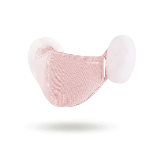 Winter Warm Sports Face Mask Men Women Thickened Fleece Eye Protection