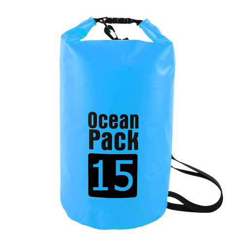 PVC Bucket Inflatable Open Swimming Buoy Tow Float Dry Bag Waterproof