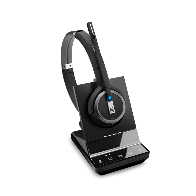 SENNHEISER SDW 5066 DECT Wireless Office headset with base station,