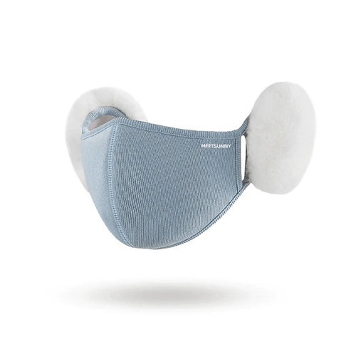 Winter Warm Sports Face Mask Men Women Thickened Fleece Eye Protection