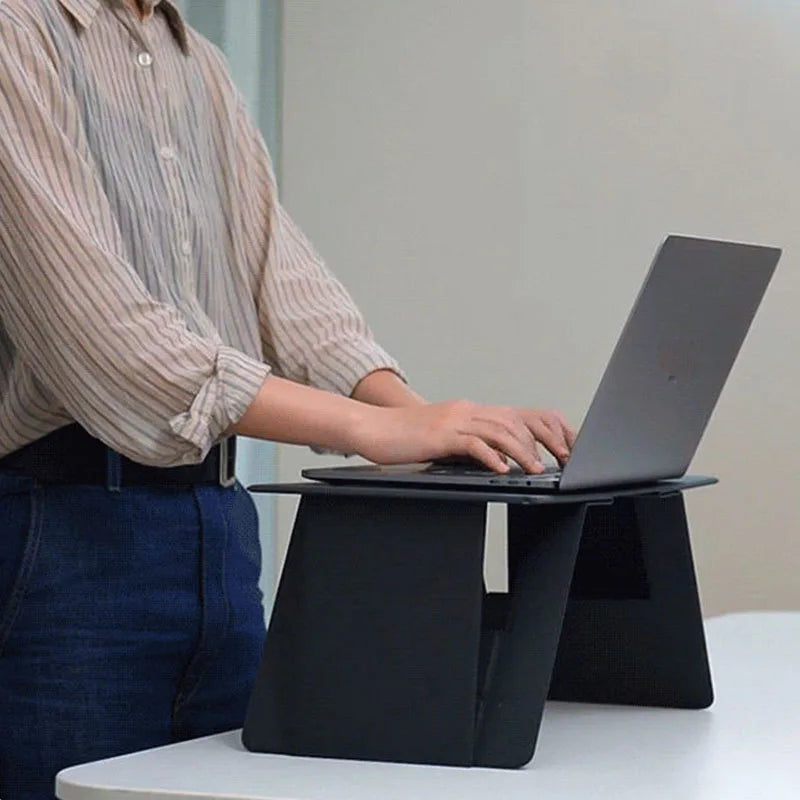 Foldable Laptop Desk Portable Adjustable Mini Laptop Stand Desk For