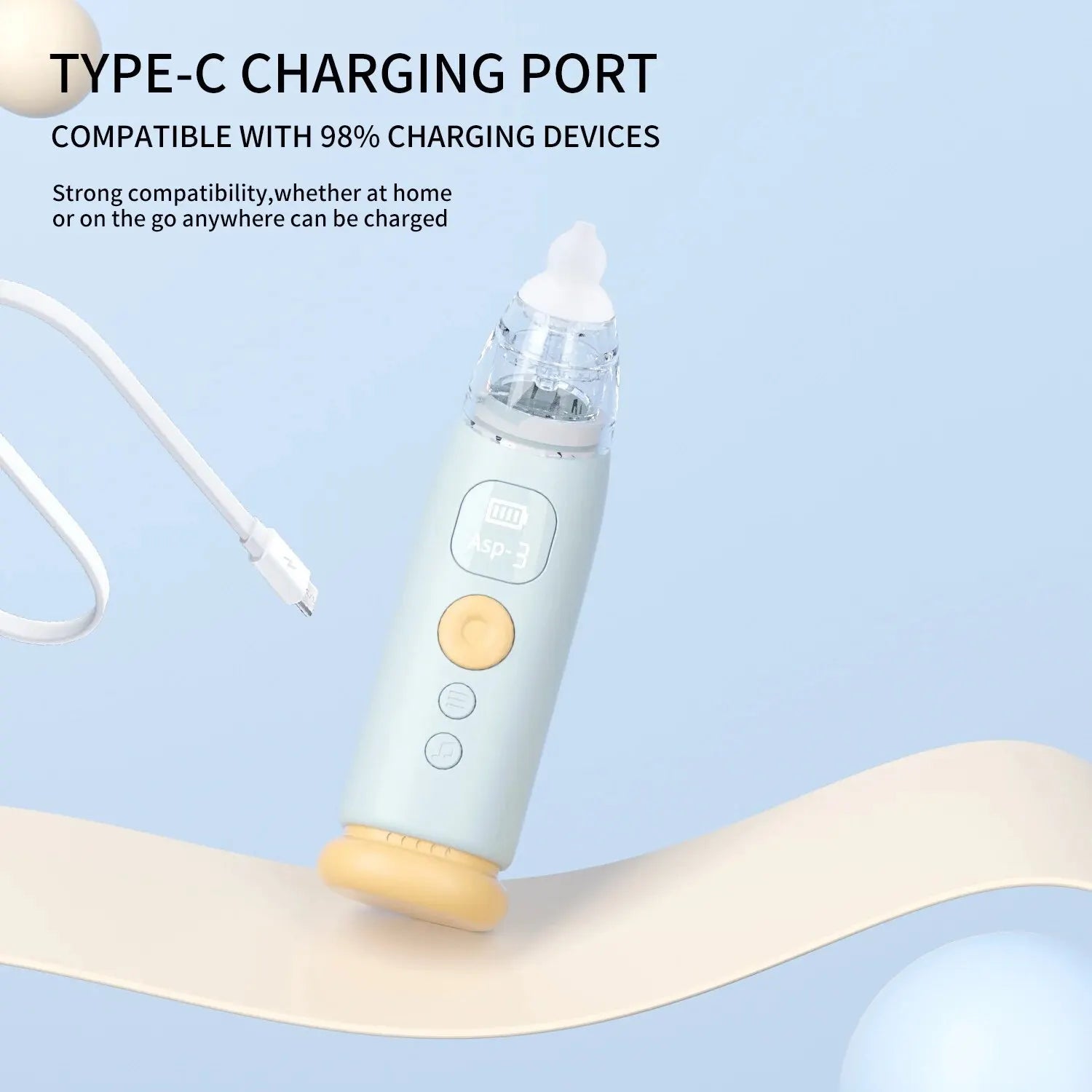 Electric Nasal Absorber Silent Baby Obstruction Rhinitis Cleaner Nasal