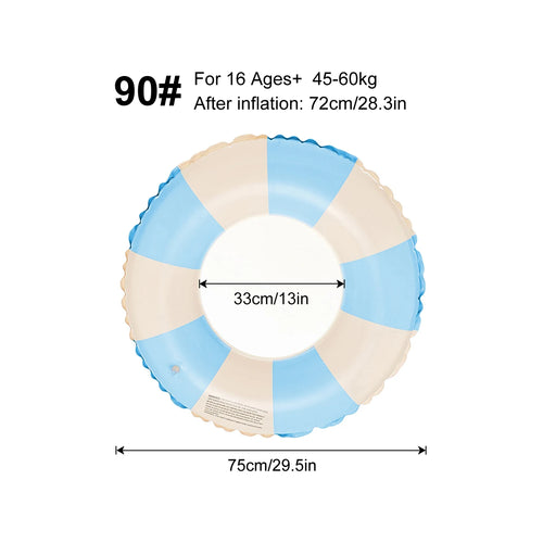 Inflatable Pool Floats for Adults,Summer Swimming Ring Pool Floaties