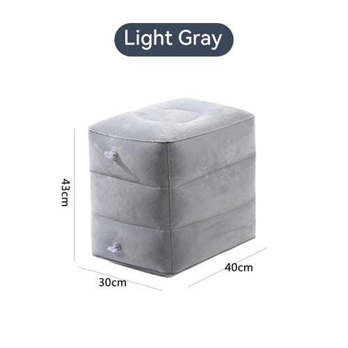 1pcs Inflatable Cushion, Footrest, Inflatable Stool, Travel Cushion,