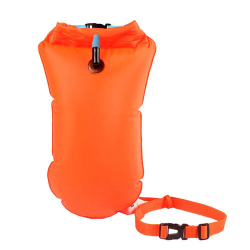 PVC Bucket Inflatable Open Swimming Buoy Tow Float Dry Bag Waterproof