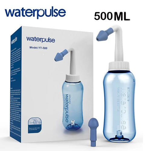 Waterpulse Nasal irrigator 300ml 500ml Nasal Rinse Bottle Nasal Wash