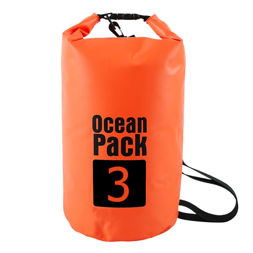 PVC Bucket Inflatable Open Swimming Buoy Tow Float Dry Bag Waterproof